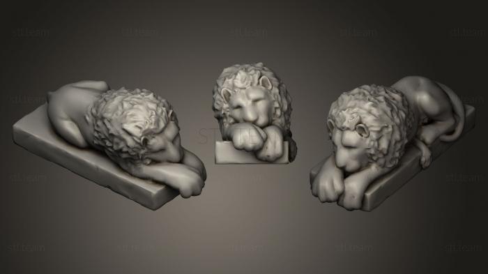 3D model Lion 4 (STL)